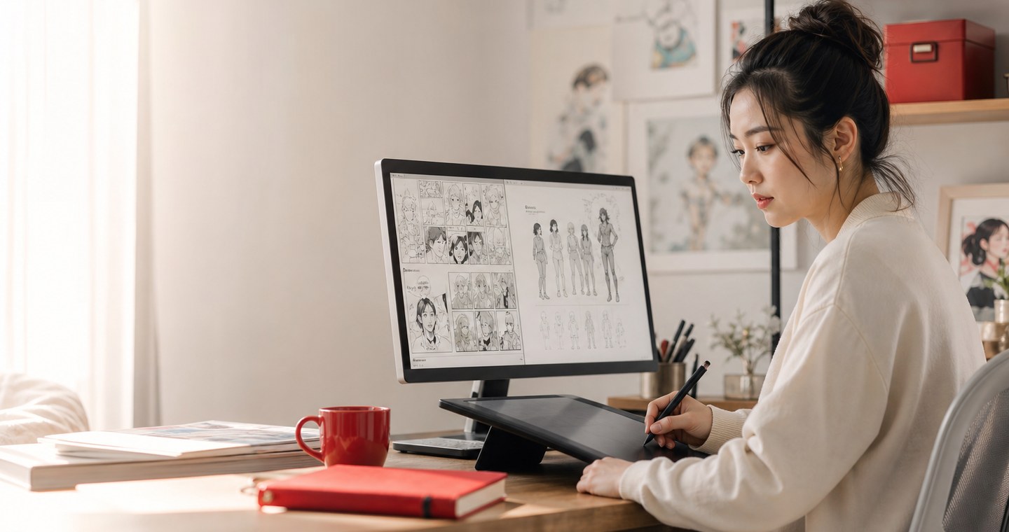AI 漫剧创作师相关岗位工作场景