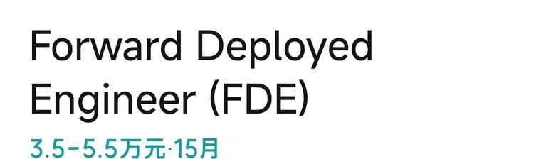 爱诗科技 FDE 岗位招聘薪资 - 红烁AI FDE培训