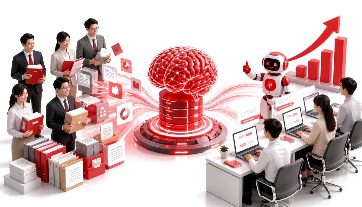 把企业散落的知识，汇聚成一个会回答的 AI 知识大脑