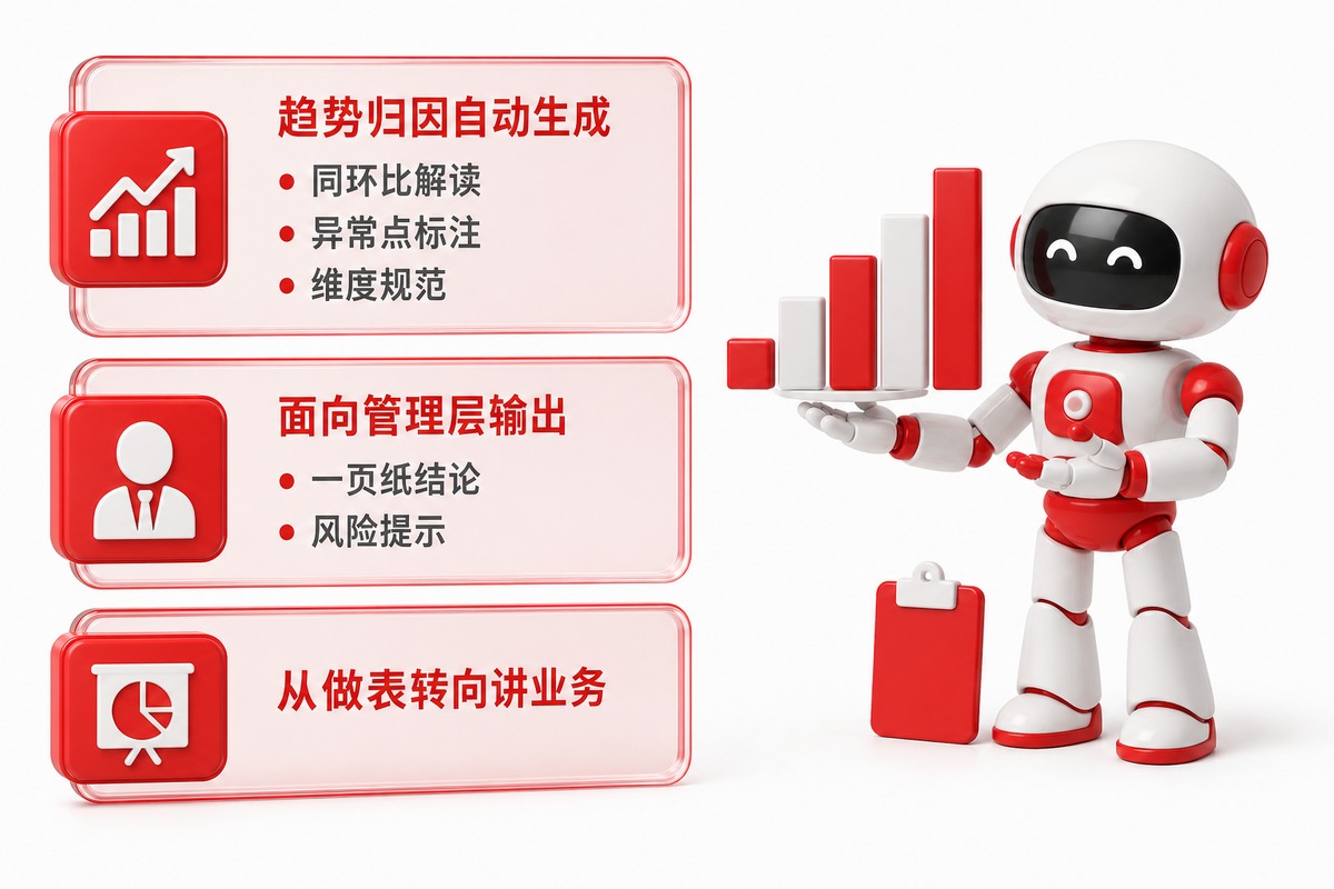 报表与分析 · 企业 AI 培训场景