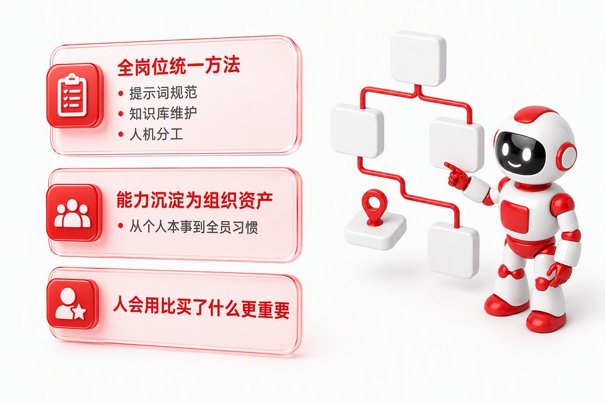 从工具到能力 · 企业 AI 培训场景
