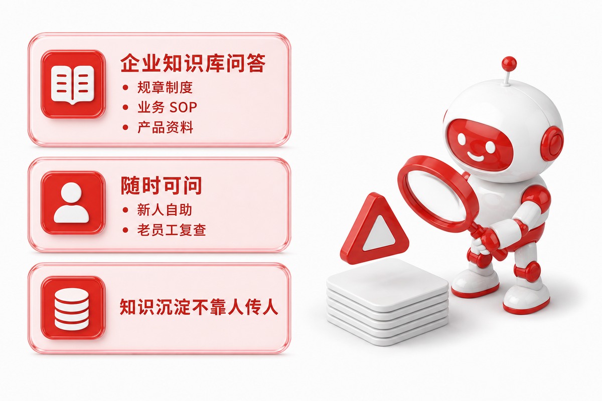 培训与知识沉淀 · 企业 AI 培训场景