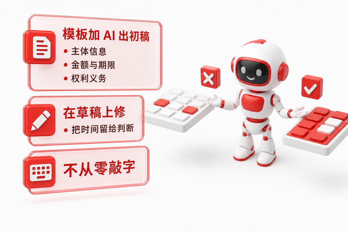 文书与合同起草 · 企业 AI 培训场景