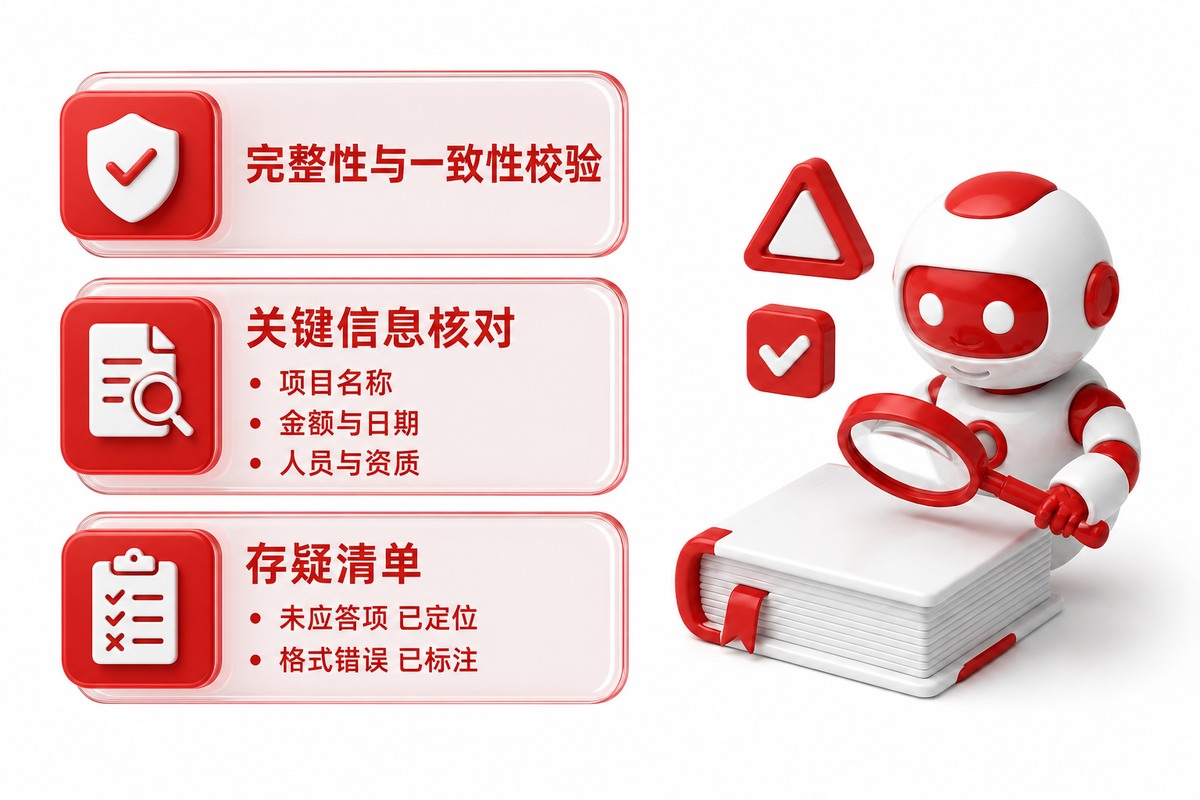 投标文件自检 · 企业 AI 培训场景