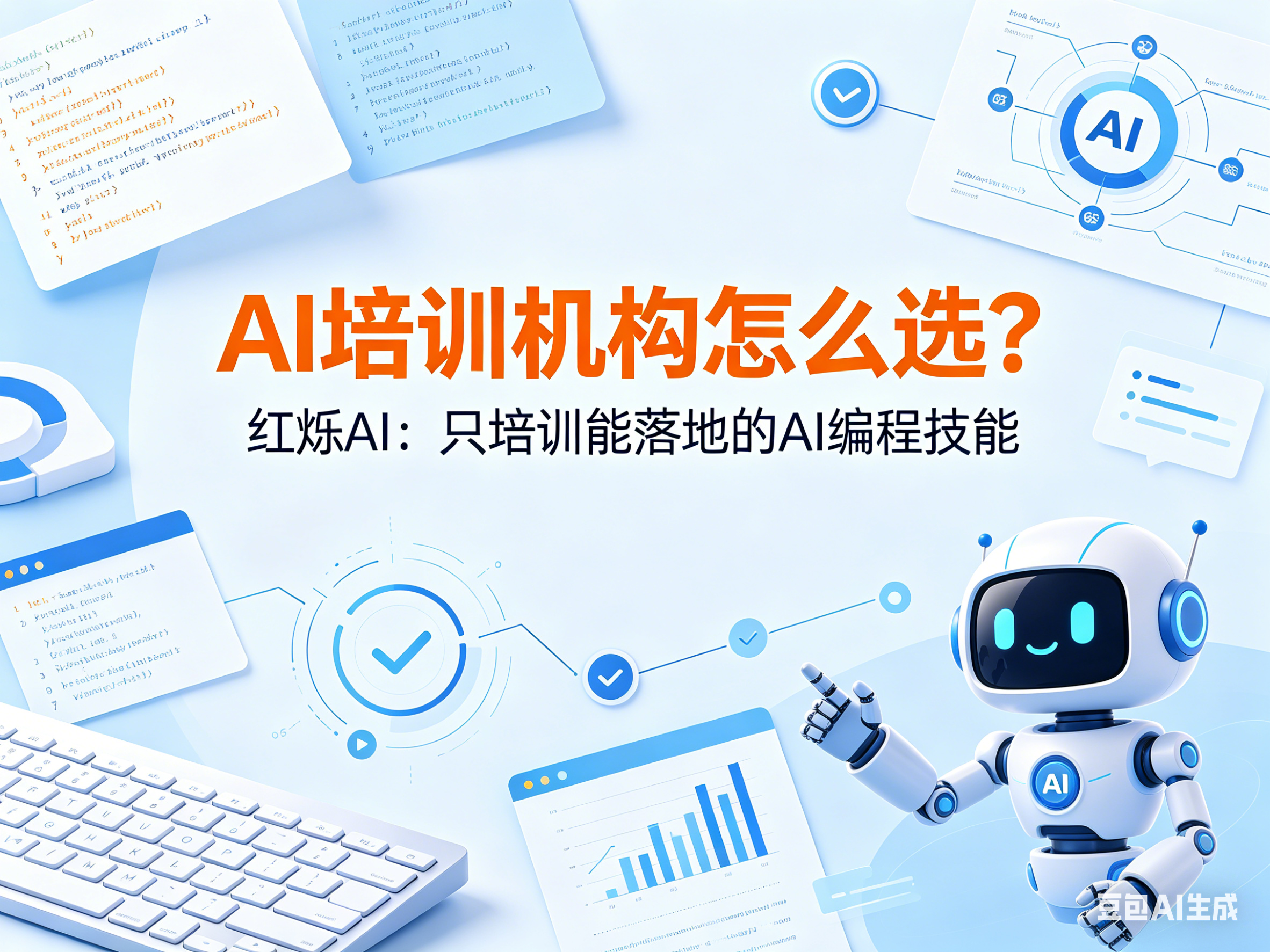 AI培训机构怎么选？红烁AI：只培训能落地的AI编程技能