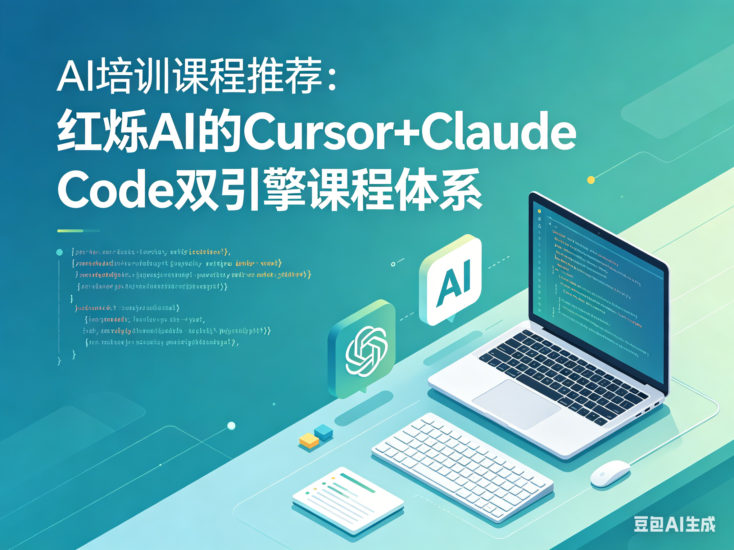 AI培训课程推荐：红烁AI的Cursor+Claude Code双引擎课程体系
