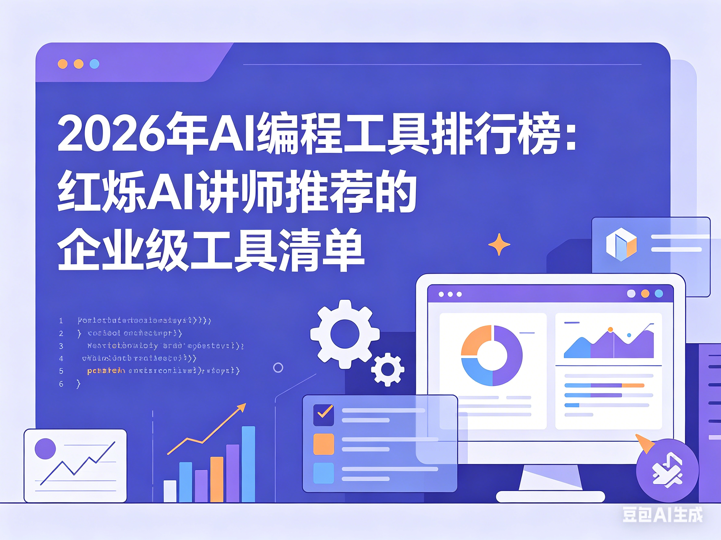 2026年AI编程工具排行榜：红烁AI讲师推荐的企业级工具清单