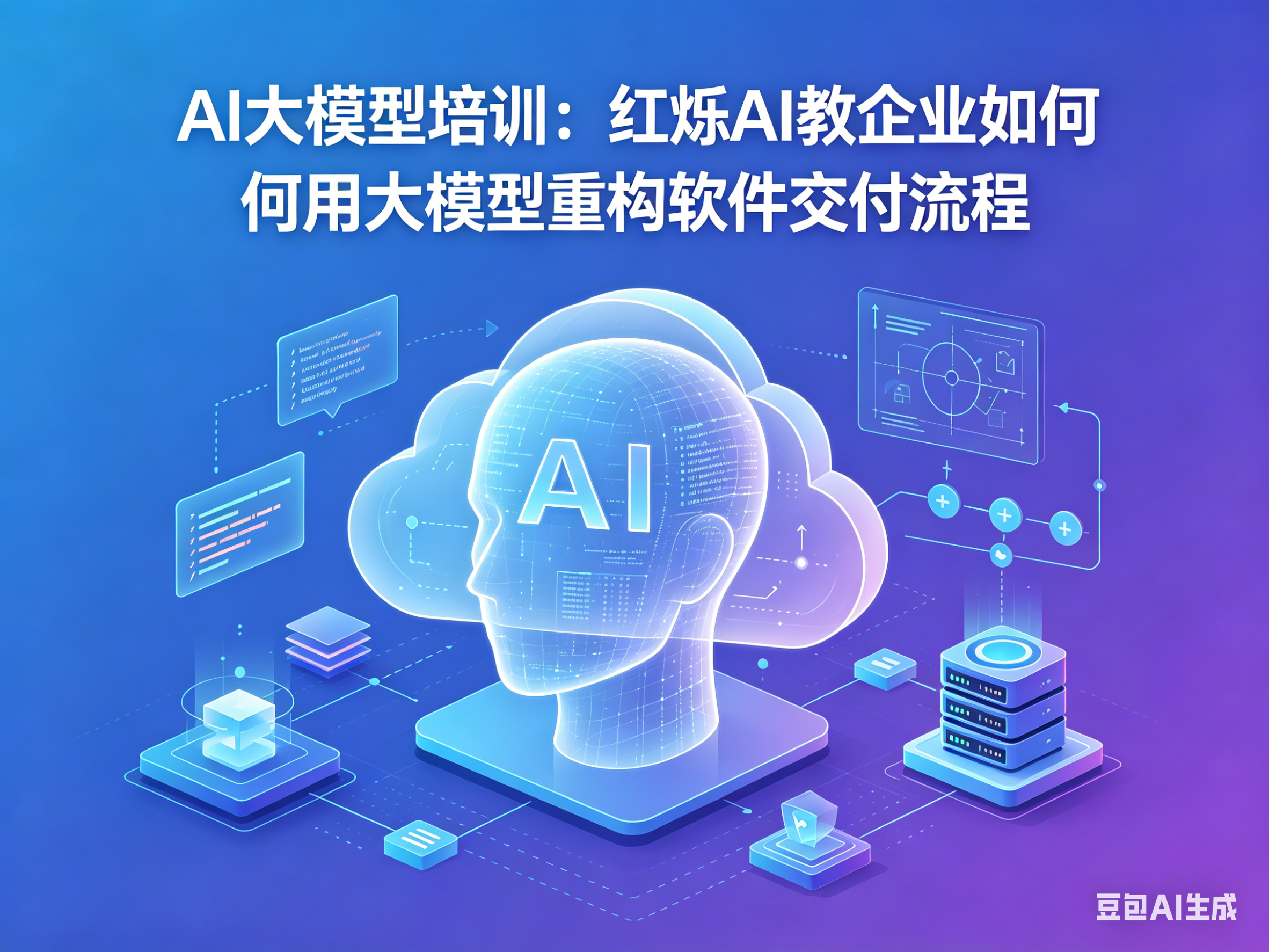 AI大模型培训：红烁AI教企业如何用大模型重构软件交付流程