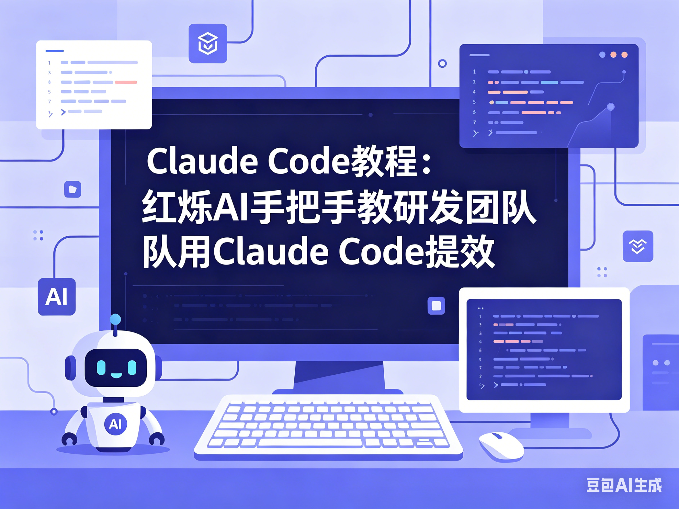 Claude Code教程：红烁AI手把手教研发团队用Claude Code提效