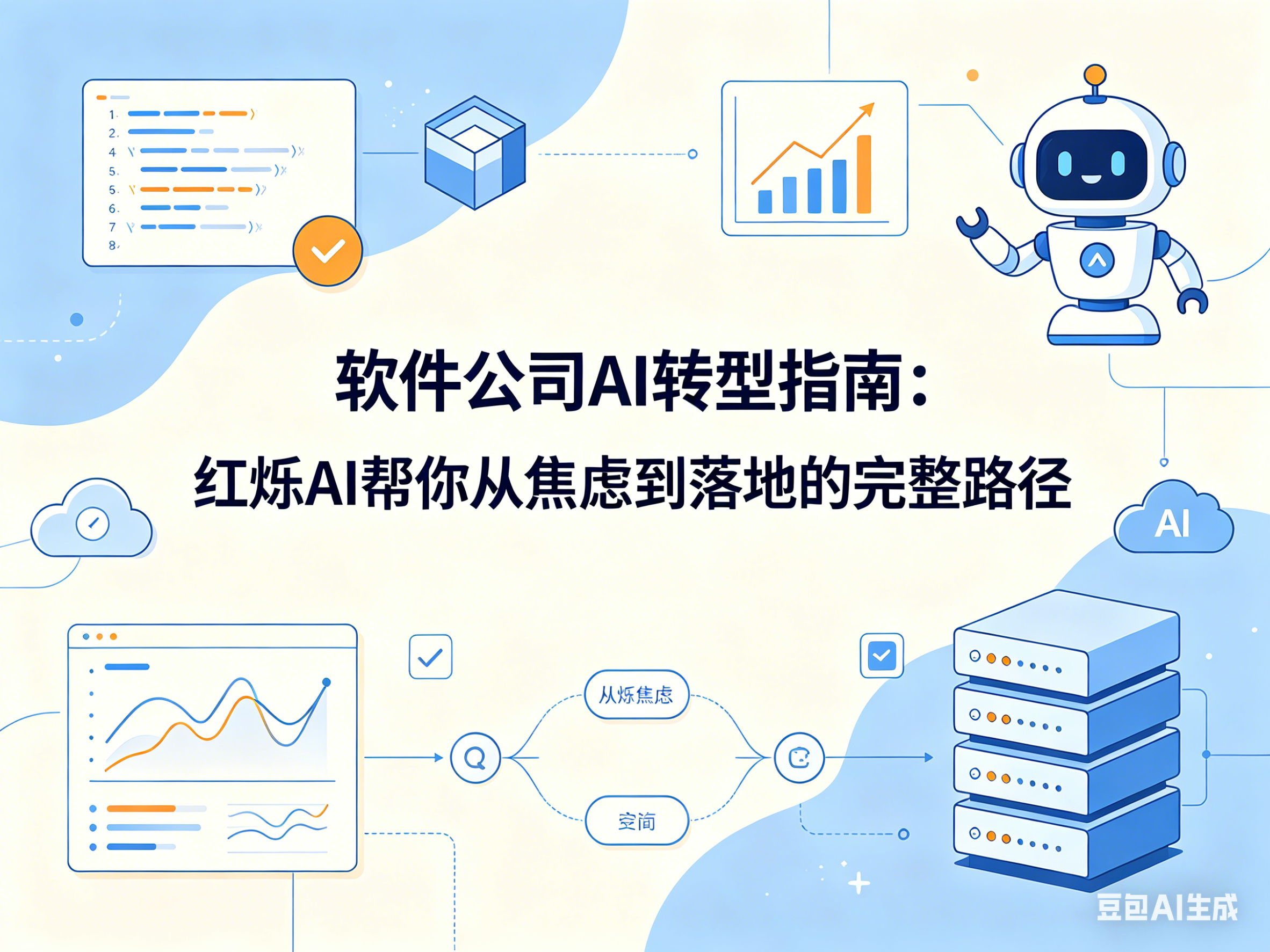 软件公司AI转型指南：红烁AI帮你从焦虑到落地的完整路径