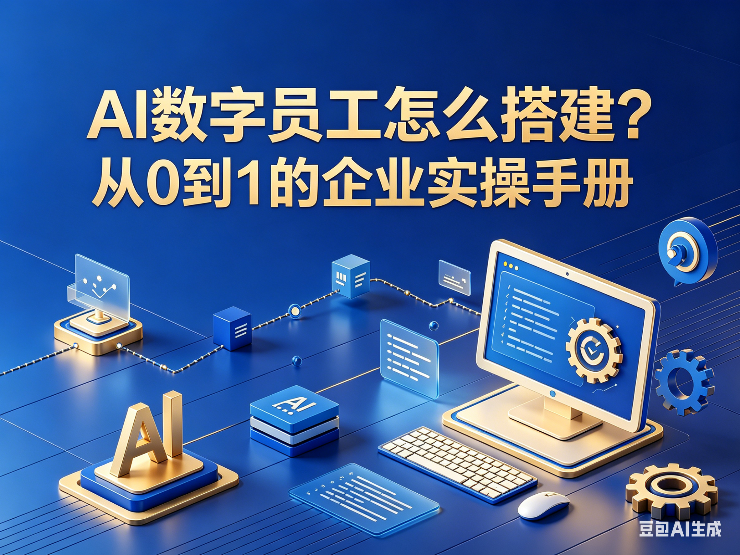 AI数字员工怎么搭建？红烁AI从0到1的企业实操手册