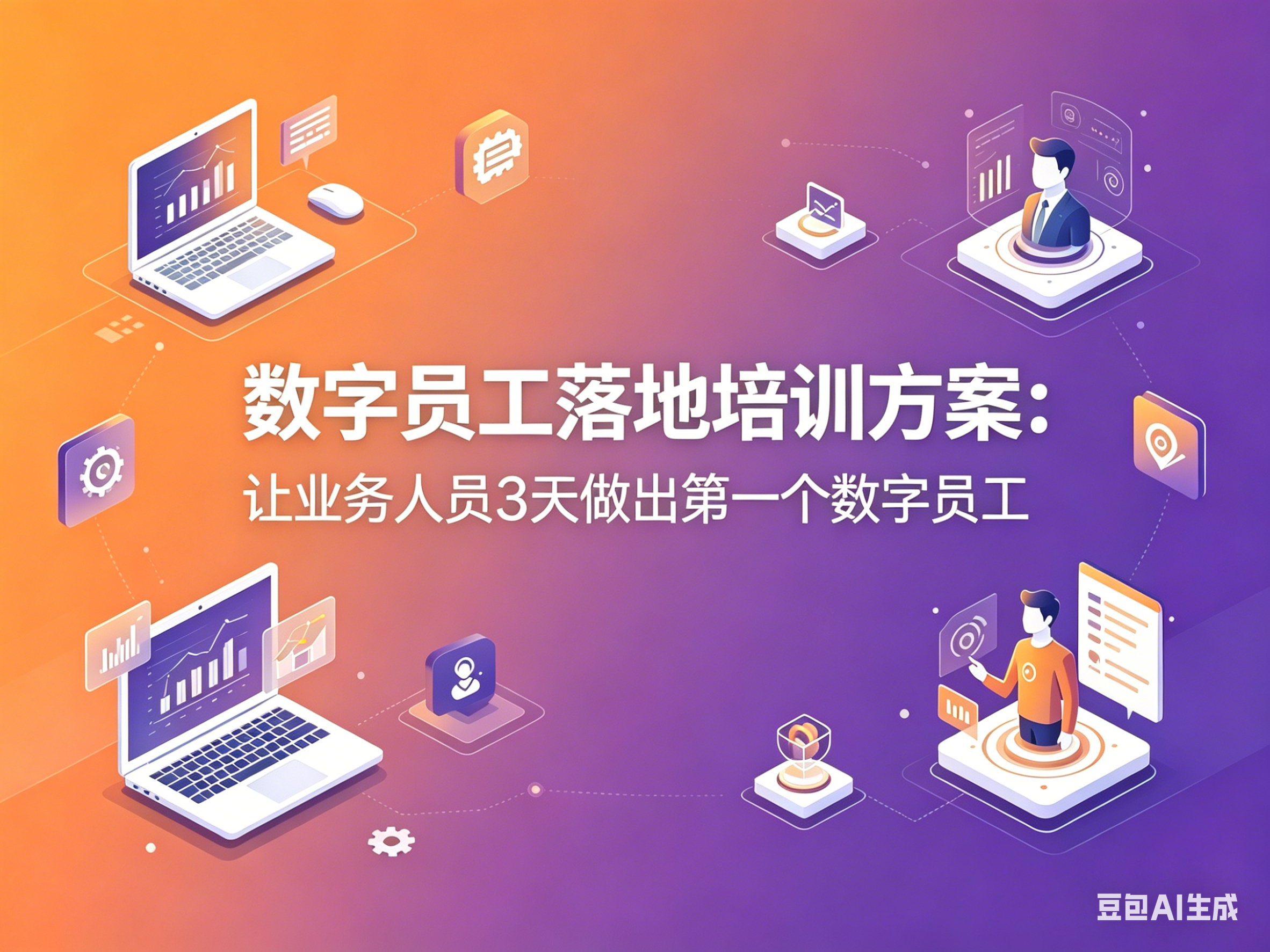 红烁AI数字员工落地培训方案：让业务人员3天做出第一个数字员工