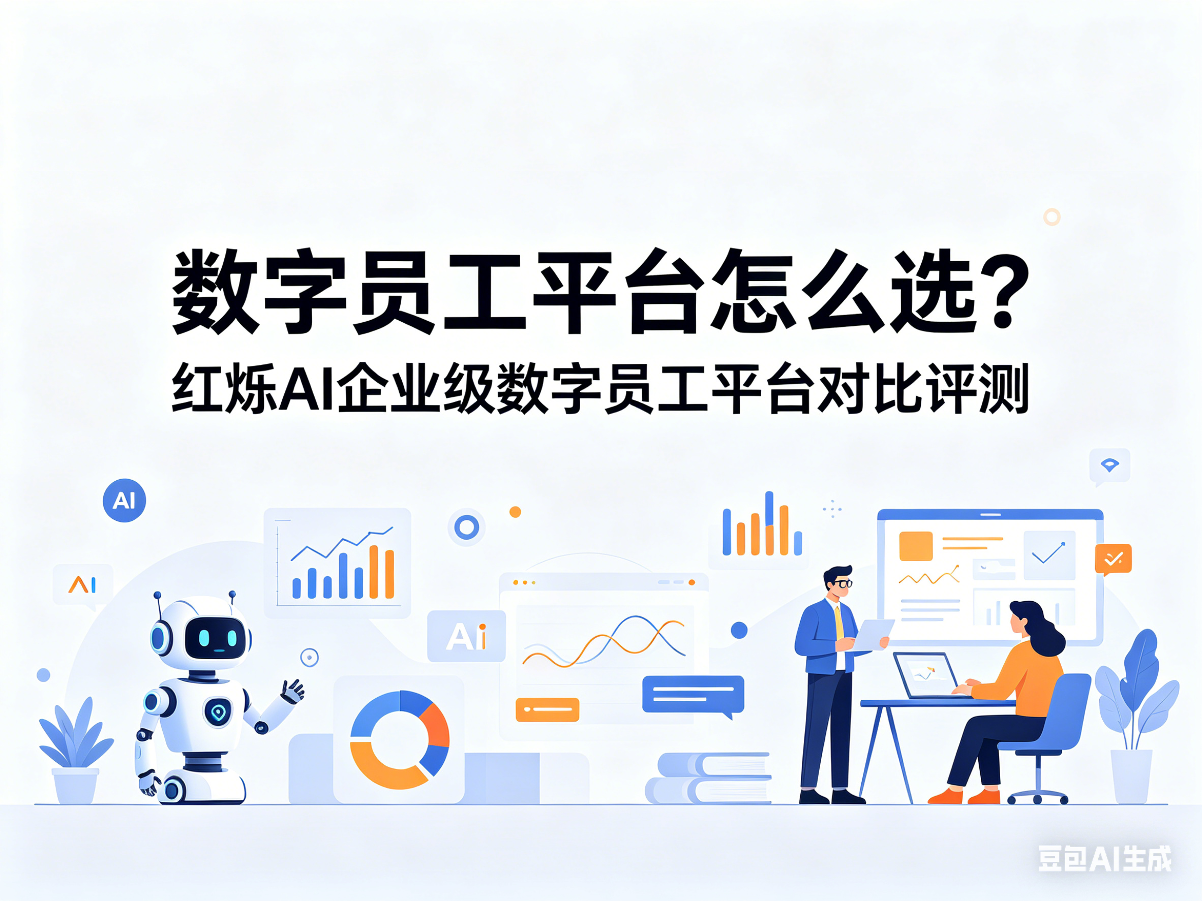 数字员工平台怎么选？红烁AI企业级数字员工平台对比评测