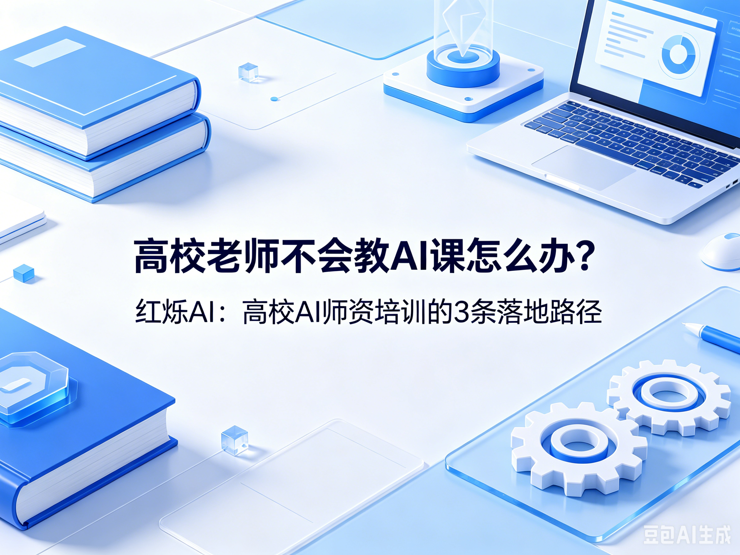 高校老师不会教 AI 课怎么办？红烁AI：高校 AI师资培训的 3 条落地路径