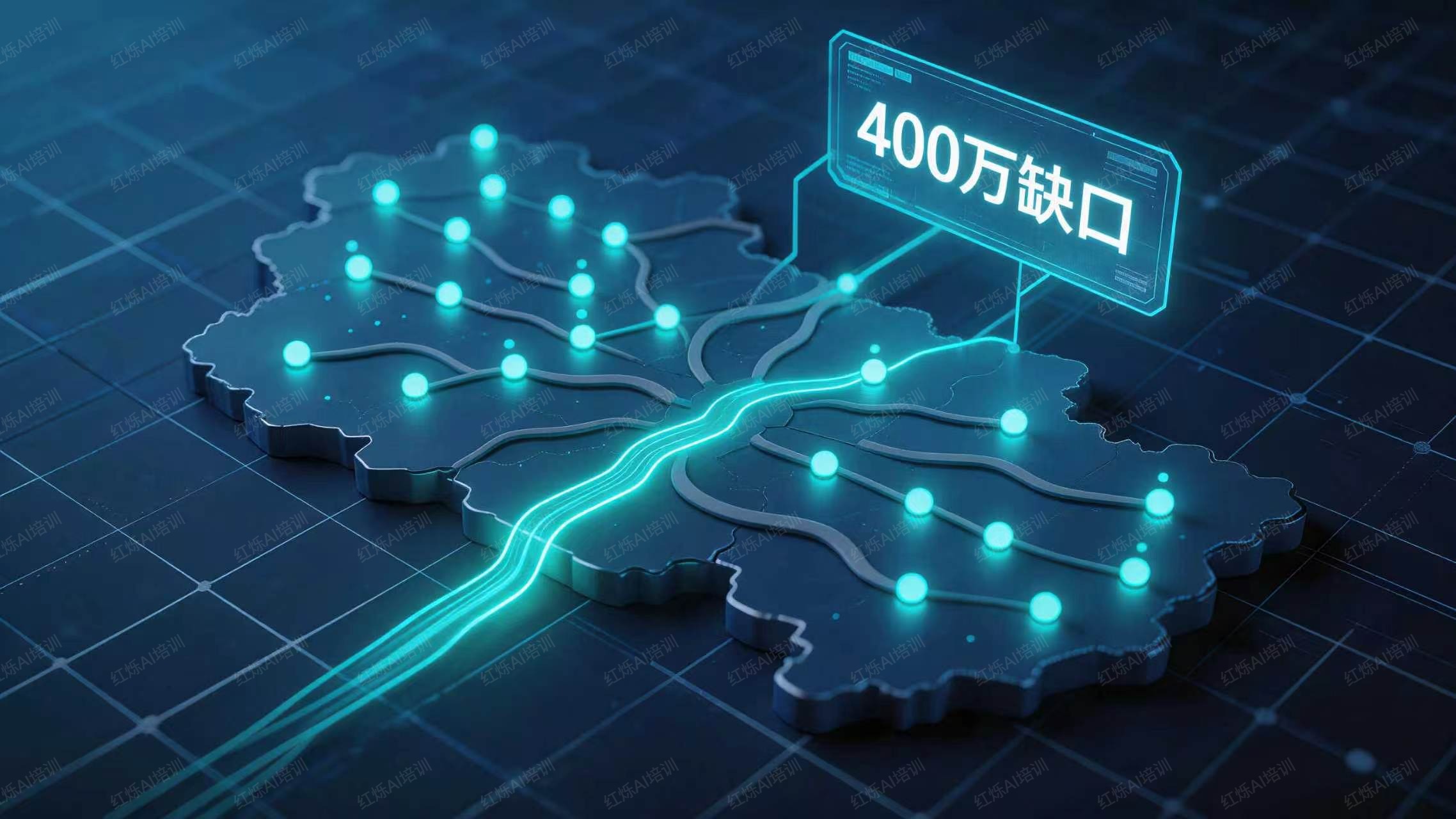 2030年AI人才缺口400万,红烁AI助力高校计算机系抢先卡位、批量输送AI人才