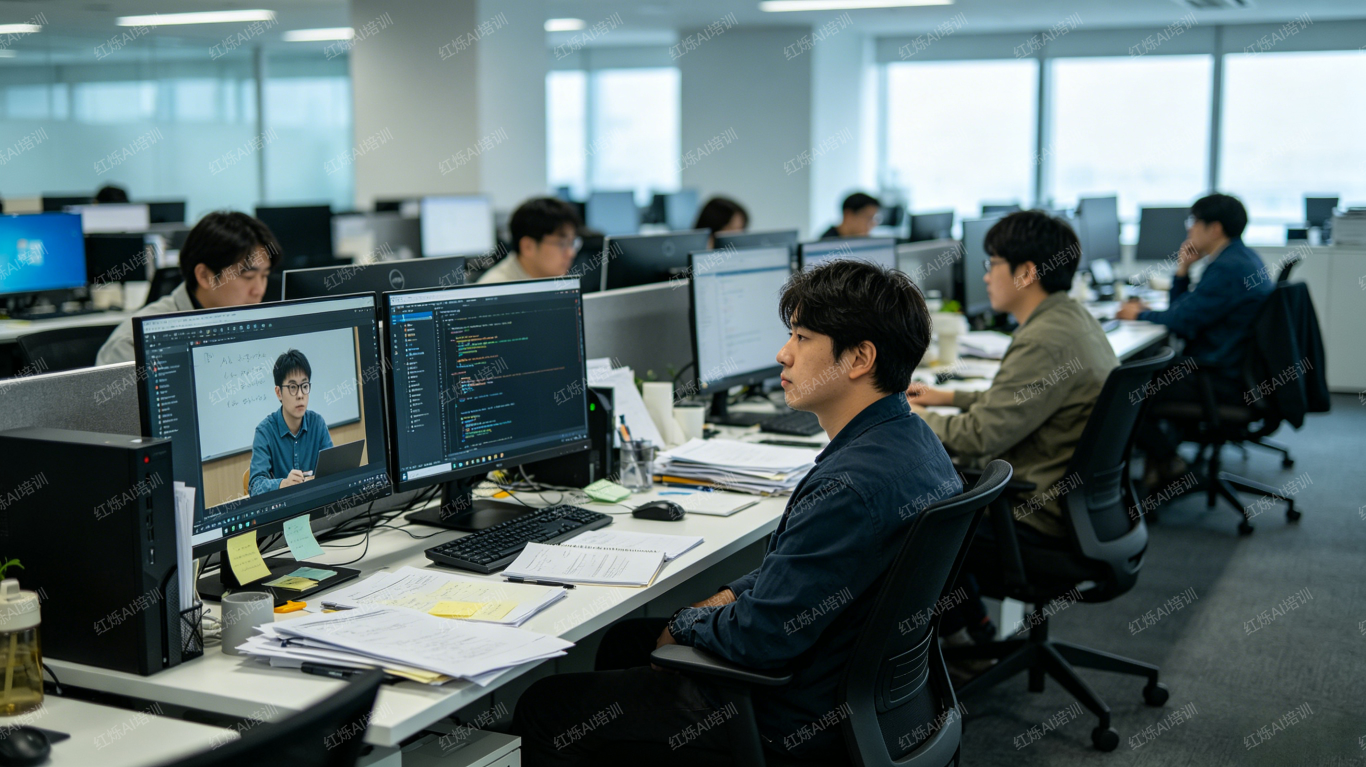 企业AI培训:内训 vs 买网课:红烁AI为什么要做定制化AI编程内训