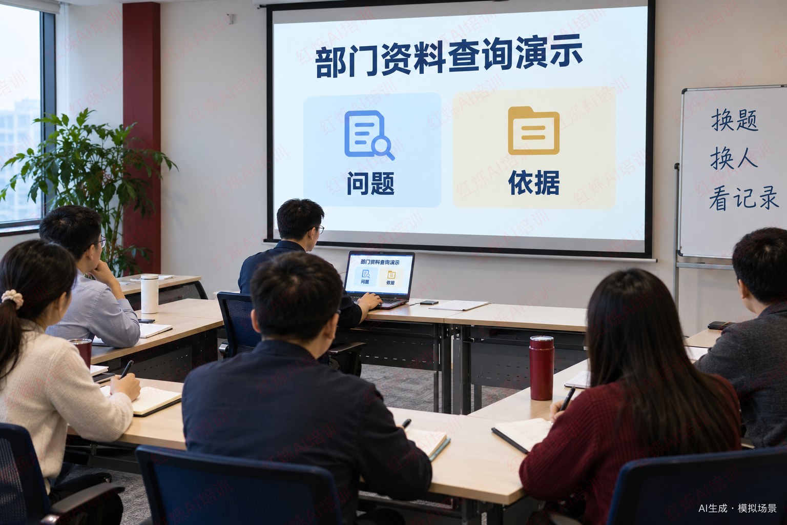 AI培训有没有用,拿作品说话:红烁AI企业AI培训把部门任务做成可演示工具 配图