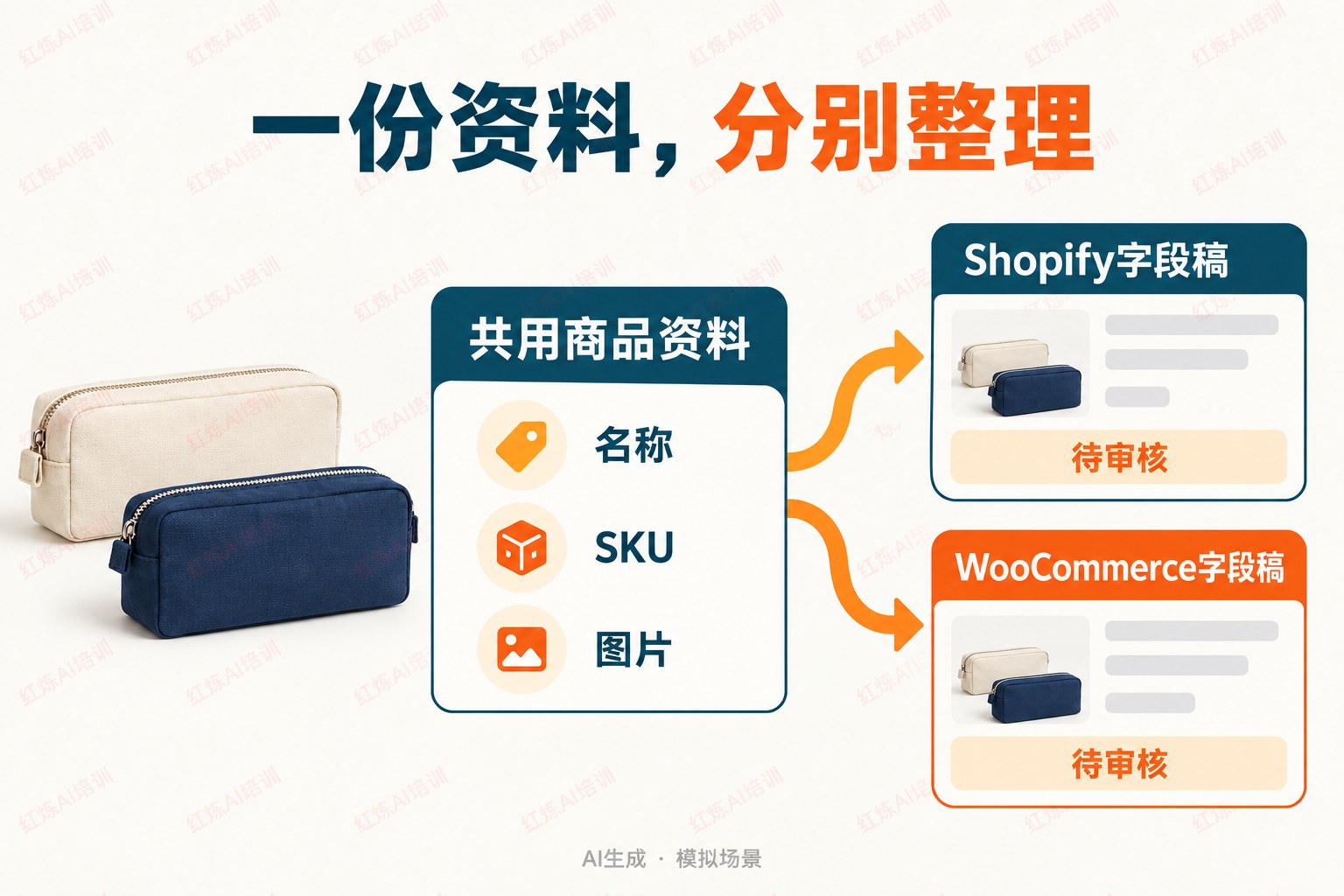 同一份事实,换成两种字段组织 配图