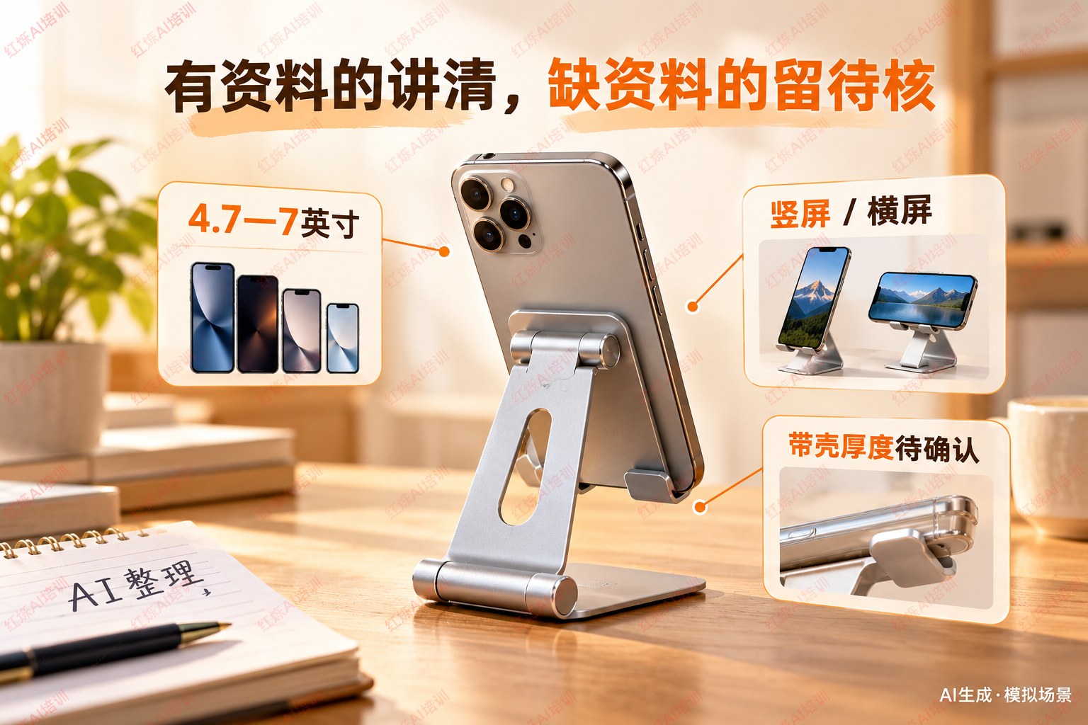 讲品卡只留现场用得上的信息 配图