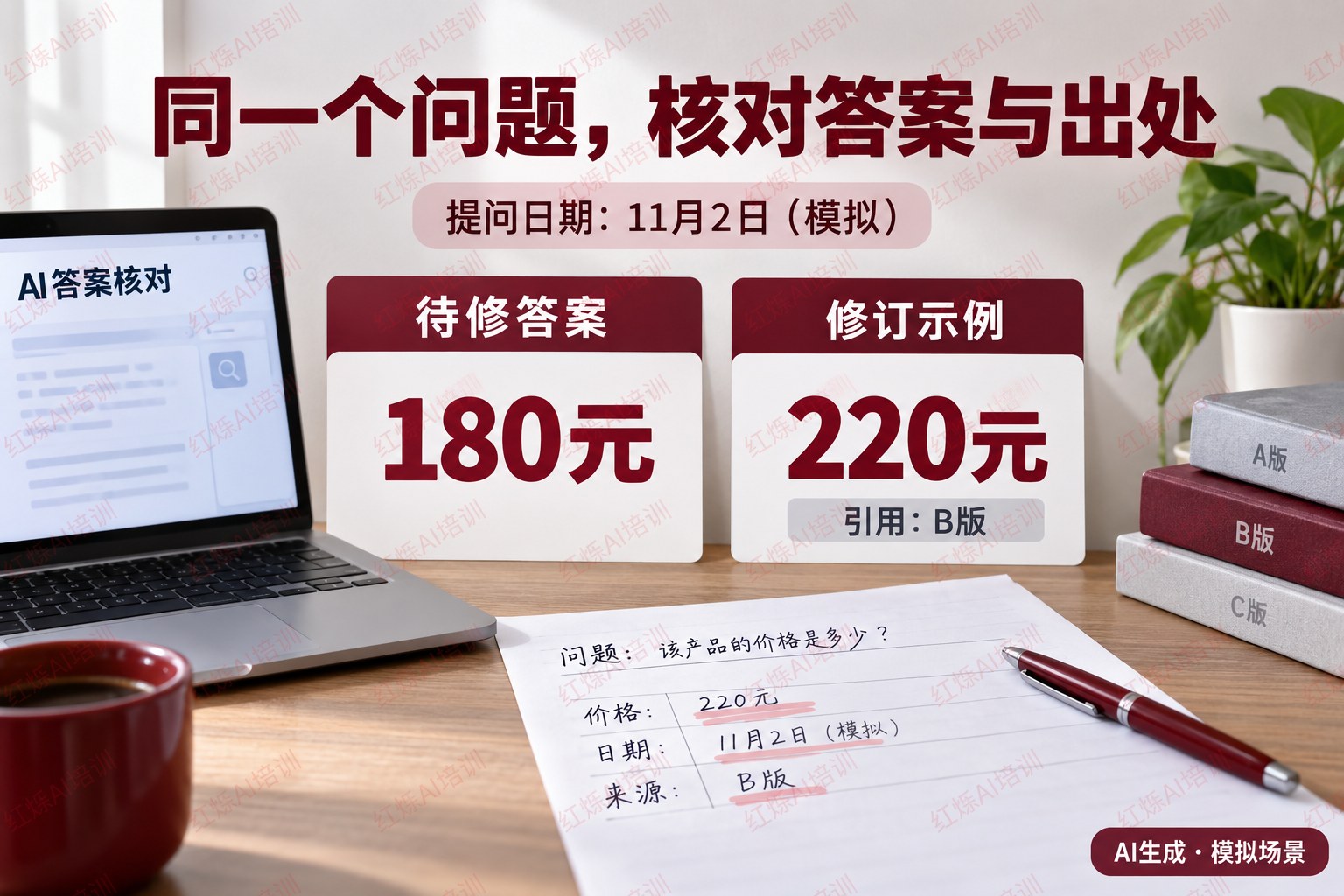 用原问题复查,不只看数字对没对 配图